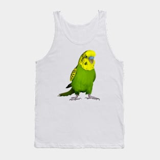 Australian Budgie/Green/Yellow/Parakeet/Budgerigar/Bird Tank Top